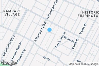Map image of the property - 206 S Coronado St