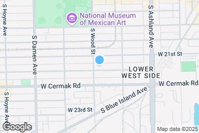 Map image of the property - 1750 W 21st Pl