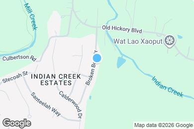 Map image of the property - 6553 Broken Bow Dr