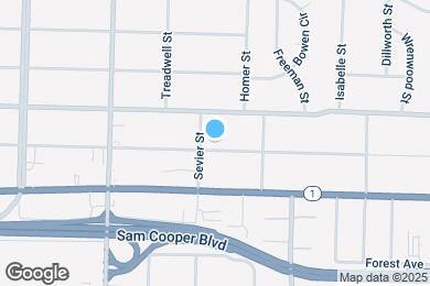 Map image of the property - 3618 Faxon Ave