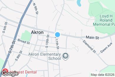 Map image of the property - 21 S 11th St