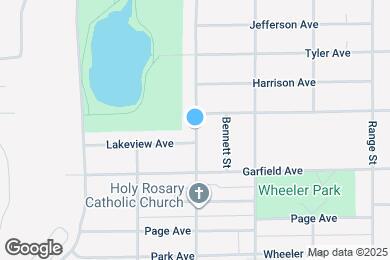 Map image of the property - 709 Sherman St