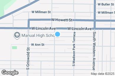 Map image of the property - 2210 W Wiswall St