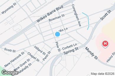 Map image of the property - 335 Scott St