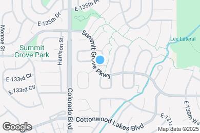 Map image of the property - 13312 Ash Cir