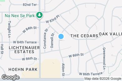 Map image of the property - 8530 Alden Ln