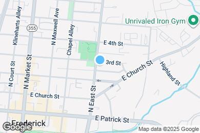 Map image of the property - 306A E 3rd St