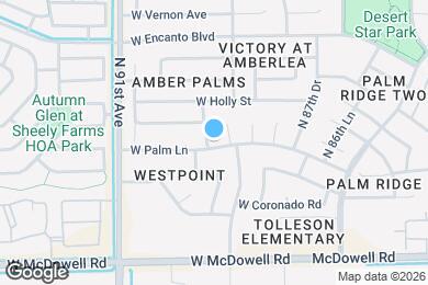 Map image of the property - 2003 N 89th Dr