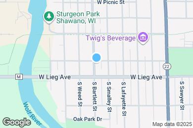 Map image of the property - 516 W Wescott Ave