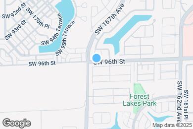 Map image of the property - 16601 SW 96th Terrace