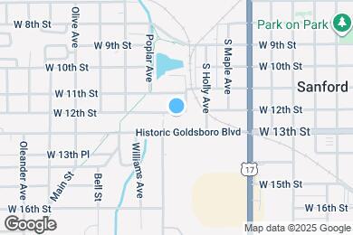 Map image of the property - 905 W 12th St