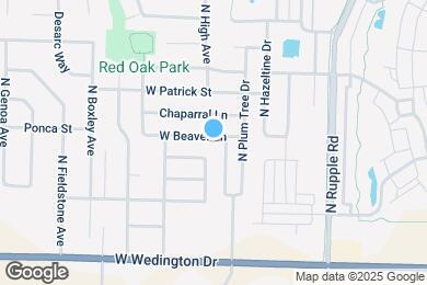 Map image of the property - 4307 W Beaver Ln
