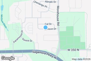 Map image of the property - 1929 Ellison Dr