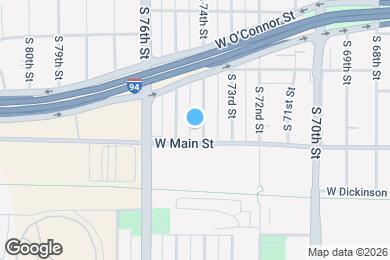 Map image of the property - 531 S 74th St