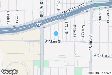 Map image of the property - 531 S 74th St