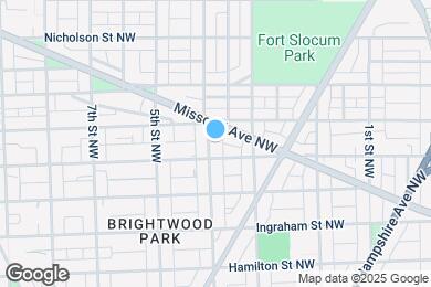 Map image of the property - 5513 4th St NW