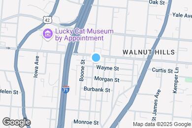 Map image of the property - 702 Wayne St