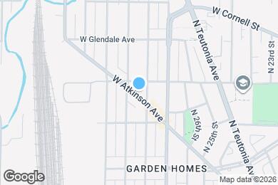 Map image of the property - 2822 W Atkinson Ave