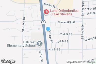 Map image of the property - 124 95th Ave SE