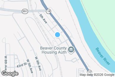 Map image of the property - 4513 5th Ave