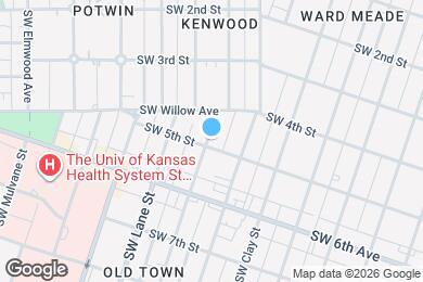 Map image of the property - 1222 SW 5th St
