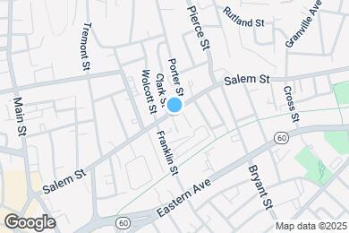 Map image of the property - 205 Salem St
