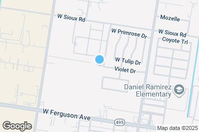 Map image of the property - 1706 Violet Dr