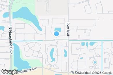 Map image of the property - 3434 Coachlight Dr