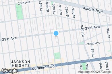 Map image of the property - 31-14 90th St