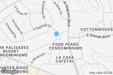 Map image of the property - 13832 N Cambria Dr