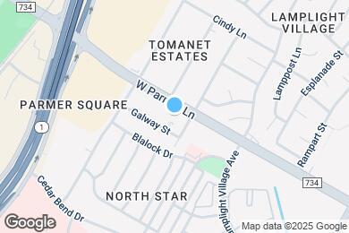 Map image of the property - 2205 W Parmer Lane