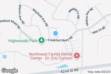 Map image of the property - 4351 Mayrose Ave NE