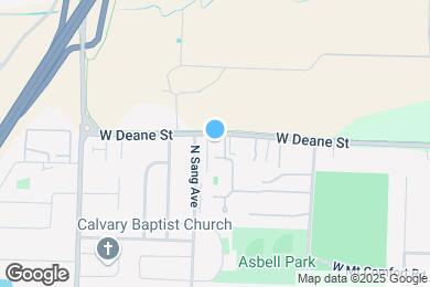 Map image of the property - 1975 W Deane St