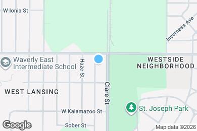 Map image of the property - 127 Hungerford St