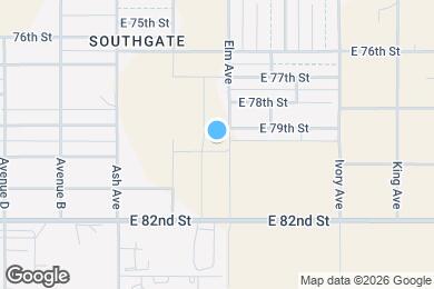 Map image of the property - 407 E 80th St