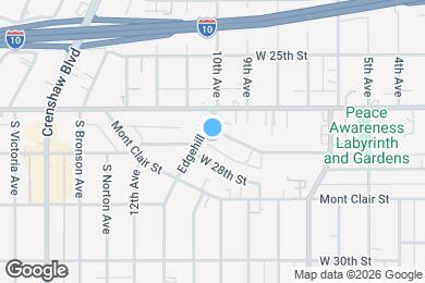 Map image of the property - 3958 3/4 W 27th St