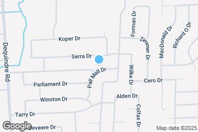 Map image of the property - 2719 Pall Mall Dr
