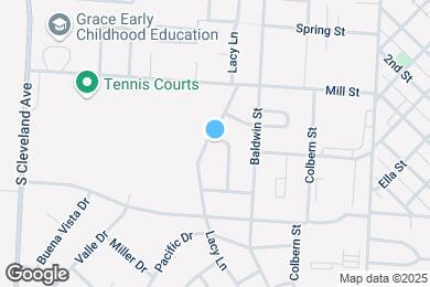 Map image of the property - 401 Lacy Ln