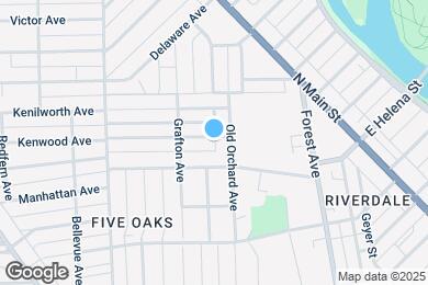 Map image of the property - 214 Kenwood Ave