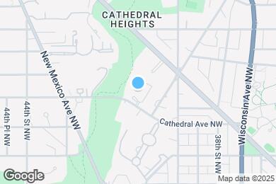 Map image of the property - 4101 Cathedral Ave NW