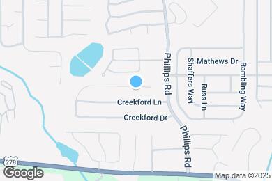 Map image of the property - 6052 Creekford Dr