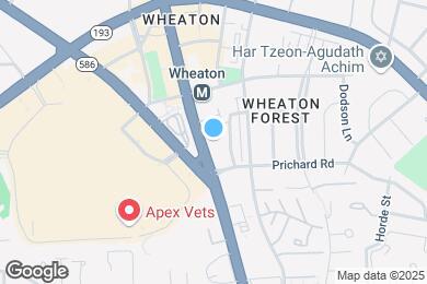 Map image of the property - The Flats at Wheaton Station