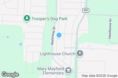 Map image of the property - 5609 Timber Point Dr