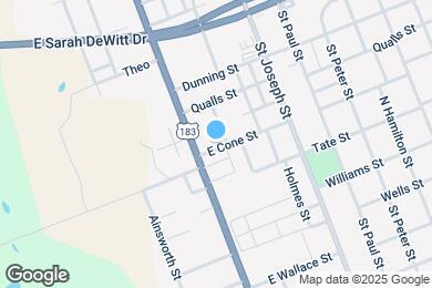 Map image of the property - 115 E Cone St