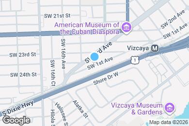 Map image of the property - 3612 SW 1st Ave