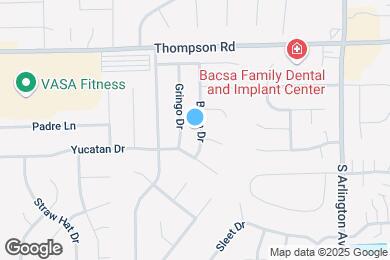 Map image of the property - 5204 Bahia Dr