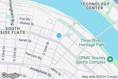 Map image of the property - The Flats at Southside Works