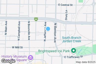 Map image of the property - 606 N Jefferson Ave