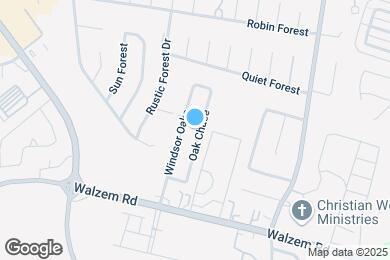Map image of the property - 7611 Oak Chase
