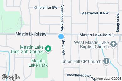 Map image of the property - 5041 Kyle Ln NW